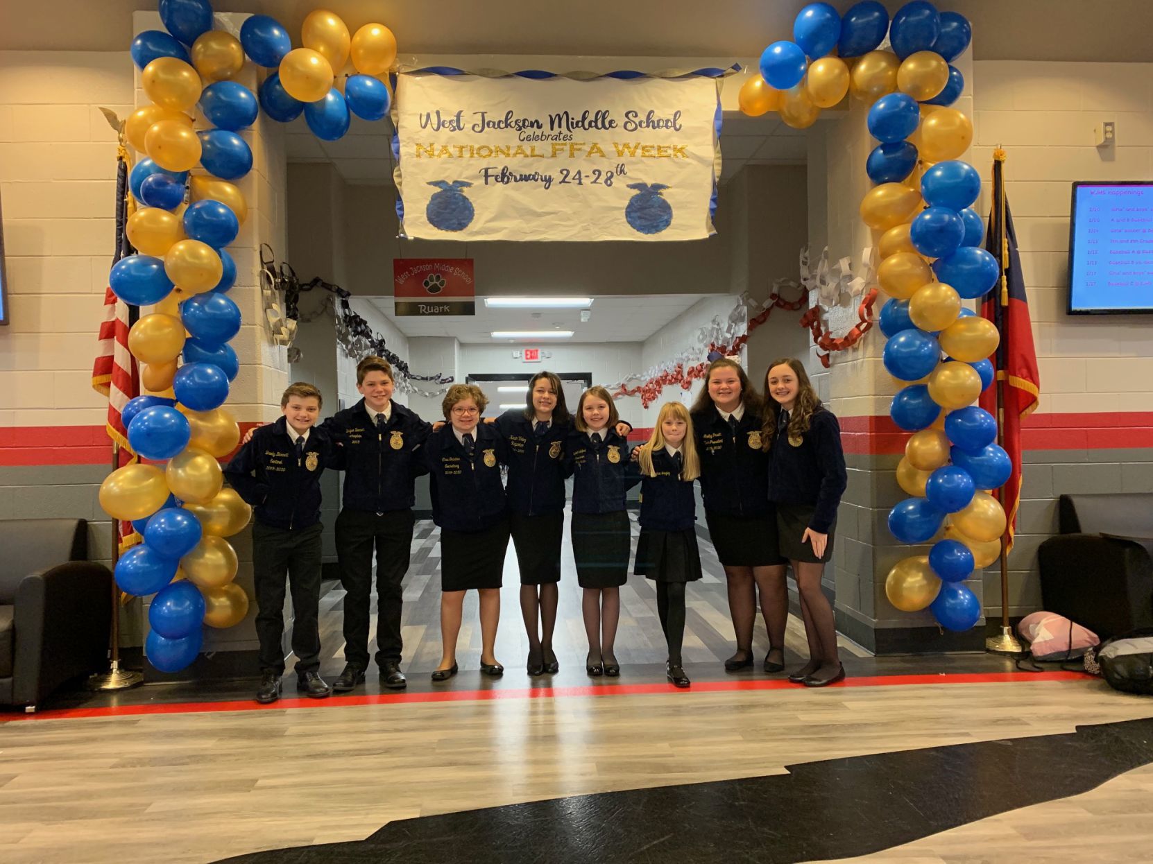 WJMS FFA celebrates National FFA Week